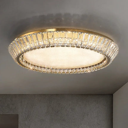 Plafonnier en cristal luxe au design nordique pour intérieur — LZ4X9M