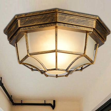 Plafonnier LED étanche pour extérieur au design minimaliste — LZ4X9T2