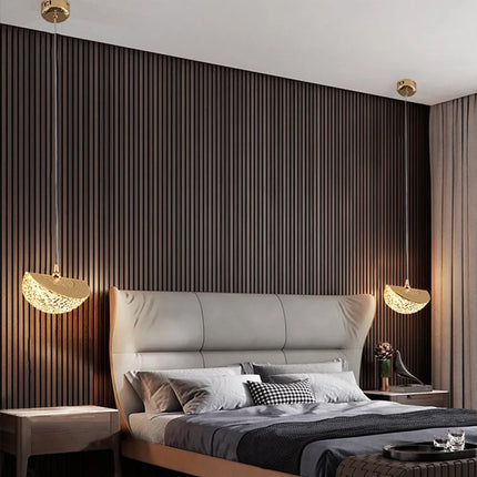 Plafonnier LED suspension cristal style nordique pour salon et chambre — LZ4X9T