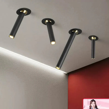 Plafonnier LED rotatif au design moderne pour intérieur — LZ4P9XJ