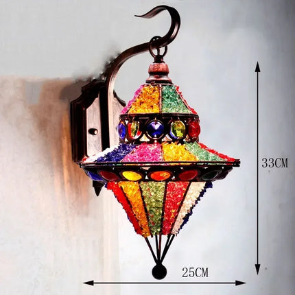 Applique murale bohème rétro pour ambiance cosy — LZ4X9T