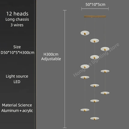 Lustre design moderne pour éclairage intérieur contemporain — LZ4X9QJ