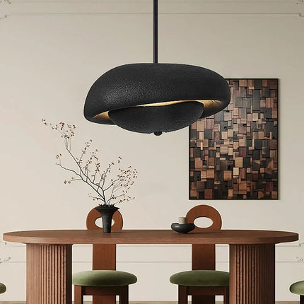 Lustre moderne au design wabi-sabi pour bar et table ronde — LZ4X9P2
