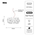 D53cm-White / Warm light