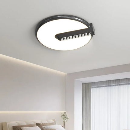 Plafonnier LED moderne avec télécommande pour décoration intérieure — LZ4QJ7