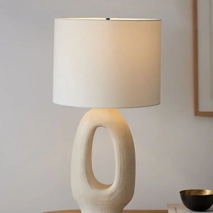 Lampe de bureau design moderne en résine wabi-sabi décorative — LZ4X9T