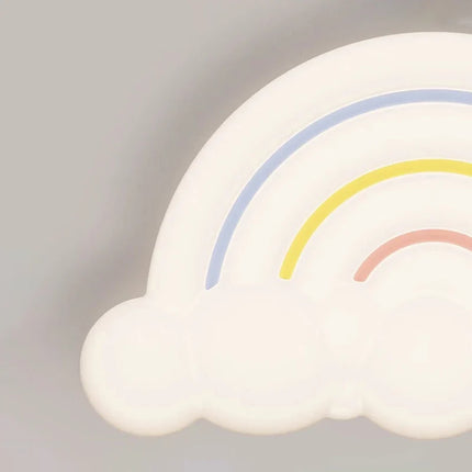 Plafonnier nuage arc-en-ciel pour chambre enfant design moderne — LZ4X9T