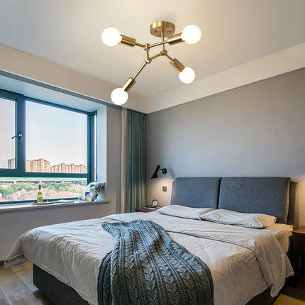 Plafonnier lumineux au design élégant pour décoration intérieure moderne — LZ4X9T2