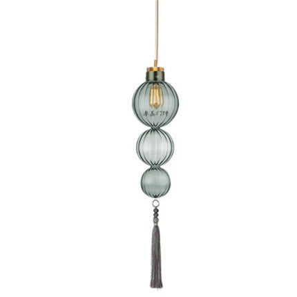 Lustre en verre au design chinois pour décoration intérieure — LZ4X9P