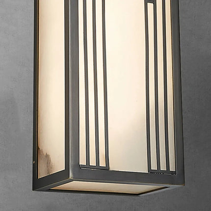 Applique murale en marbre et cuivre style chinois pour hôtel — LZ4X9P2
