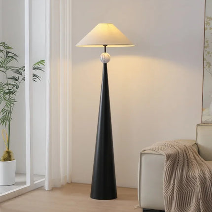 Lampadaire design rétro japonais wabi-sabi zen décoratif moderne — LZ4X9M2
