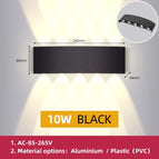 Blanc neutre / Noir 10W / CHINE | Aluminium étanche
