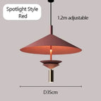 Style Spotlight-Rouge / Lumière froide