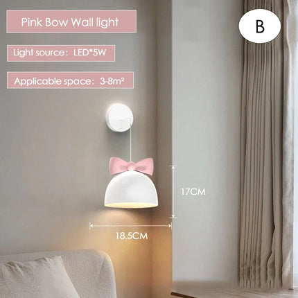 Lustre enfant décor nœud lapin pour chambre d'enfant — LZ4X9P
