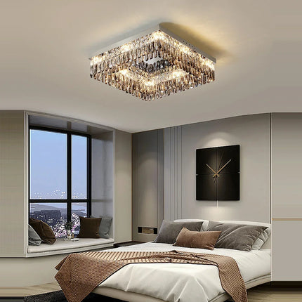 Lustre LED en cristal au design moderne pour intérieur — LZ4X9T2