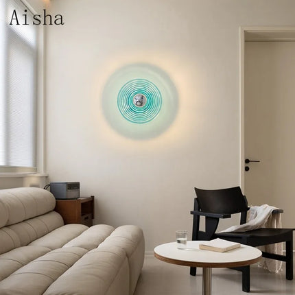 Applique murale en verre au design rétro médiéval pour intérieur — LZ4X9T
