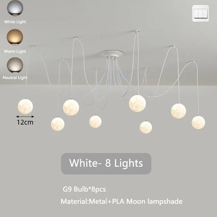 Lustre suspension multi-lumières style nordique pour commerces — LZ4T9XQ