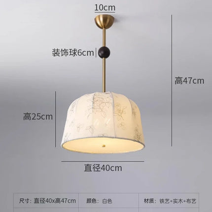Lampe de bureau en bois massif style rétro romantique motif Nanyang — LZ4X9T1