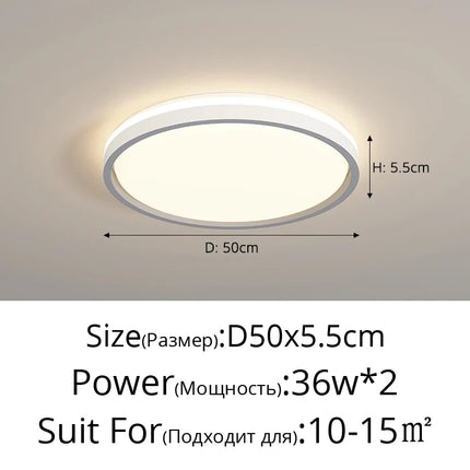 Lustre LED suspendu pour décoration intérieure — LZ4X9M