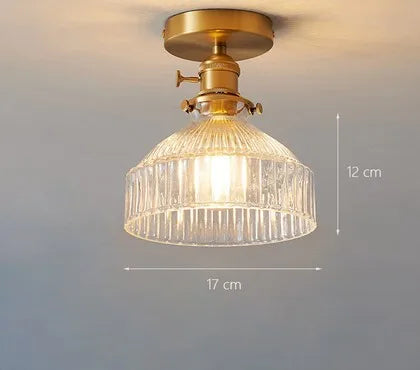 Plafonnier moderne en verre lumineux pour intérieur et extérieur — LZ4QX9