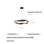 Noir Dia80cm / Chaude 3000K