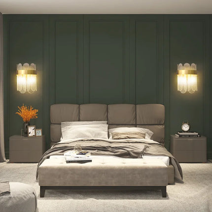 Applique murale LED nordique en verre décorative post-moderne — LZ4X9T