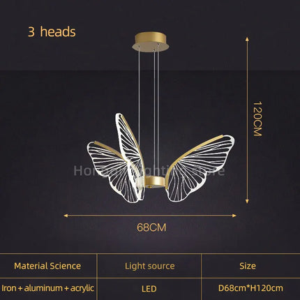 lustre nordique moderne à led design créatif décoratif