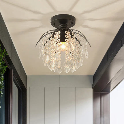 Lustre nordique moderne en cristal pour décoration intérieure lumineuse — LZ4X9T2