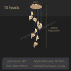 10 têtes / Lumière chaude
