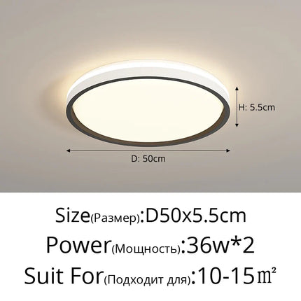 Lustre LED suspendu pour décoration intérieure — LZ4X9M