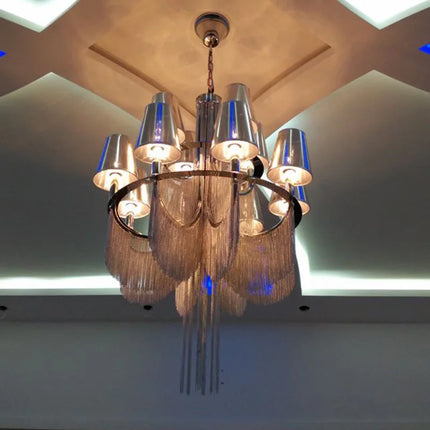 Lustre de luxe élégant pour décoration et entrée de mariage — LZ4N7Q2F