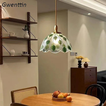 Lustre européen en verre pour éclairage décoratif intérieur — LZ4D7X9