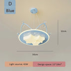 D Bleu / Lumière blanche