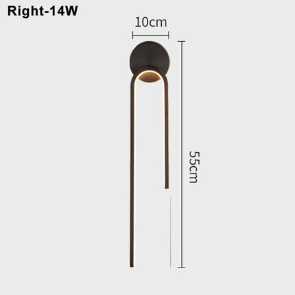 Applique murale LED moderne pour décoration intérieure — LZ4X9T2