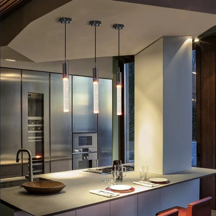 Suspension LED en cristal au design moderne et créatif — LZ4R9T1