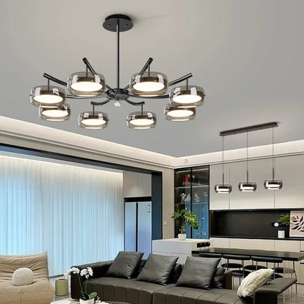 Lustre suspension décoratif pour éclairage intérieur salon — LZ4X9P2