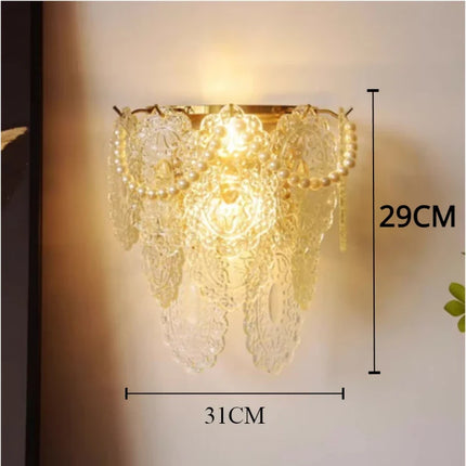 Applique murale LED en verre pour décoration intérieure moderne — LZ4X9T1