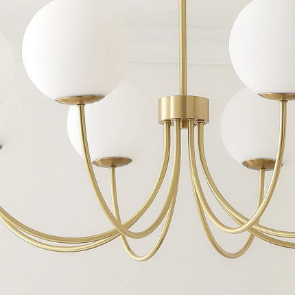 Lustre suspendu moderne en verre — LZ4X9P2