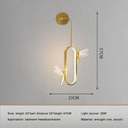 Libellule d'or / Lumière chaude / 26w