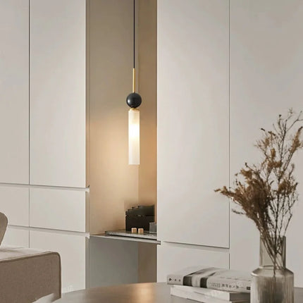 Suspension en marbre naturel à cordon réglable nouvelle collection — LZ4Q7M2