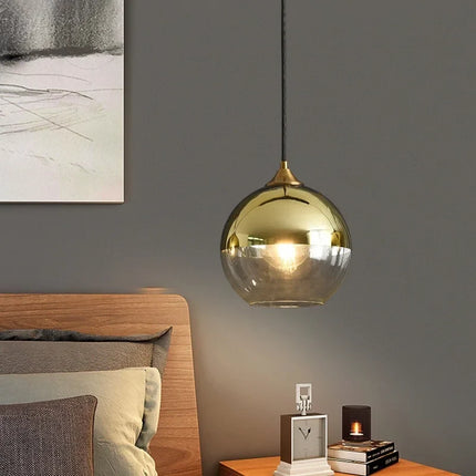 Lustre suspension en verre au design nordique pour intérieur — LZ4P7XQ