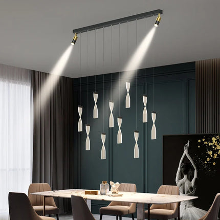 Suspension LED style nordique pour cuisine, hôtel et café — LZ4X9P2Q
