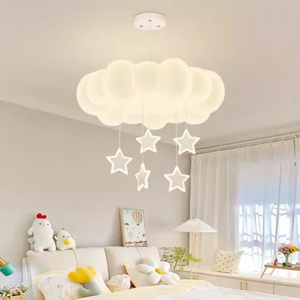 Lustre moderne nuages romantique pour chambre d’enfant — LZ4X9T1