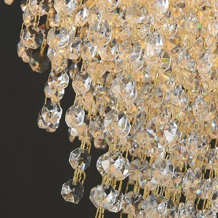 Lustre en cristal au design moderne pour décoration élégante — LZ4X9Q