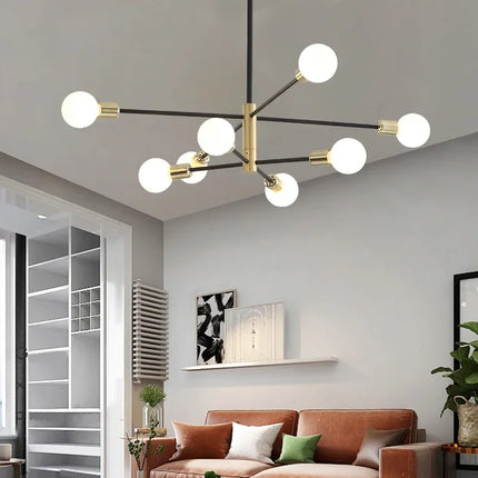 Suspension nordique à lampes rotatives pour décoration intérieure — LZ4X9P