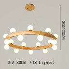 Bûche couleur 18ampoules / Blanc froid
