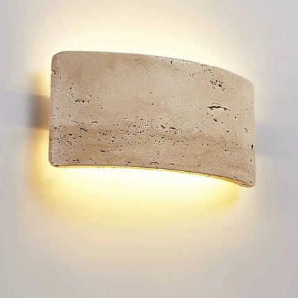 Applique murale LED étanche style wabi-sabi pour jardin extérieur — LZ4X9P2
