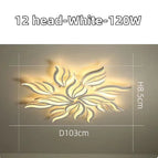 12 têtes blanches / RC-Dimmable