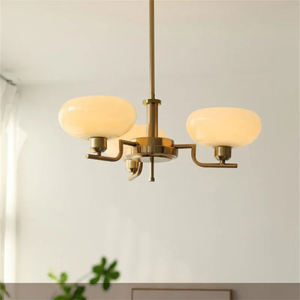 Lustre suspension en verre style Bauhaus pour décoration moderne — LZ4X9P