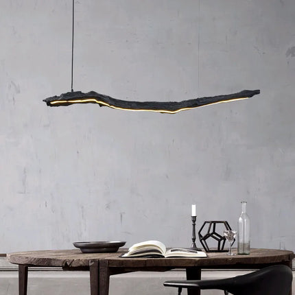 Lustre LED suspension style wabi-sabi nordique pour café et restaurant — LZ4X9T